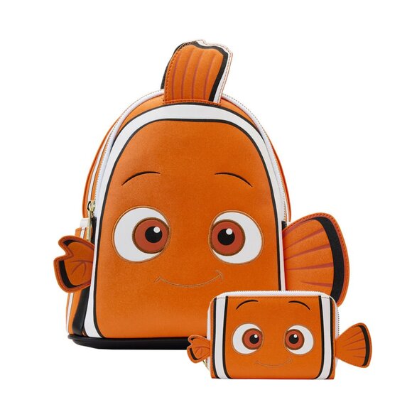 Loungefly Handbags - Exclusive - Finding Nemo 20th Anniversary Nemo Cosplay Mini Backpack and Wallet